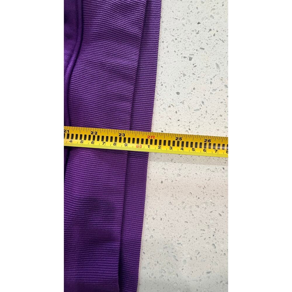 Under Armour Women's Size XL Purple Fleece Big Logo Hoodie Sweatshirt VINTAGE - Picture 4 of 5
